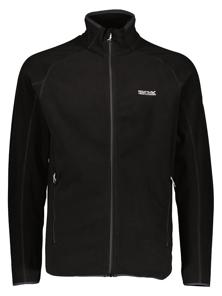 Fleecejacke "Hadfield" in Schwarz