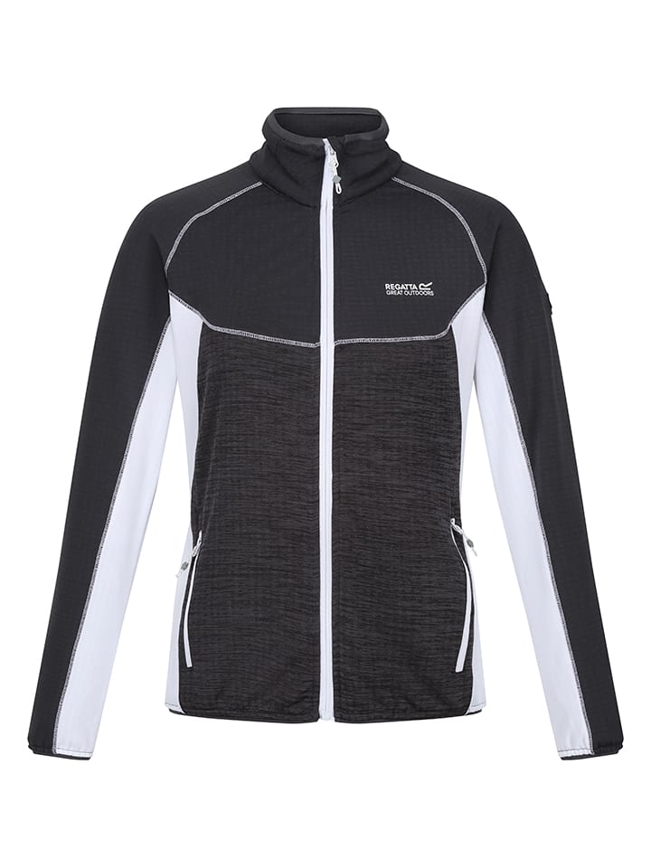 Fleecejacke "Hepley" in Schwarz