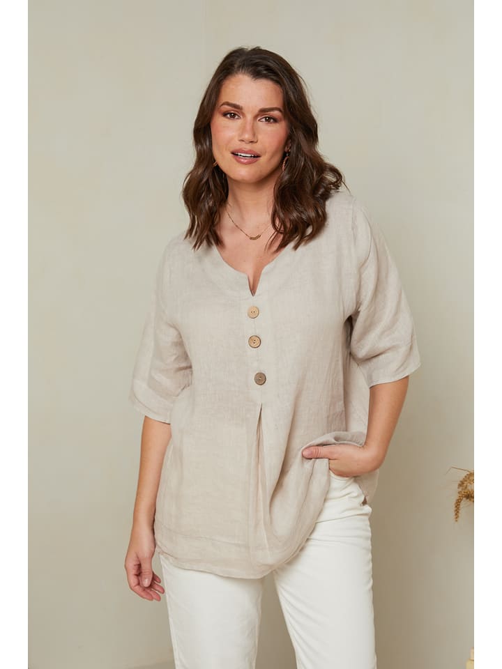 Linnen top dames best sale