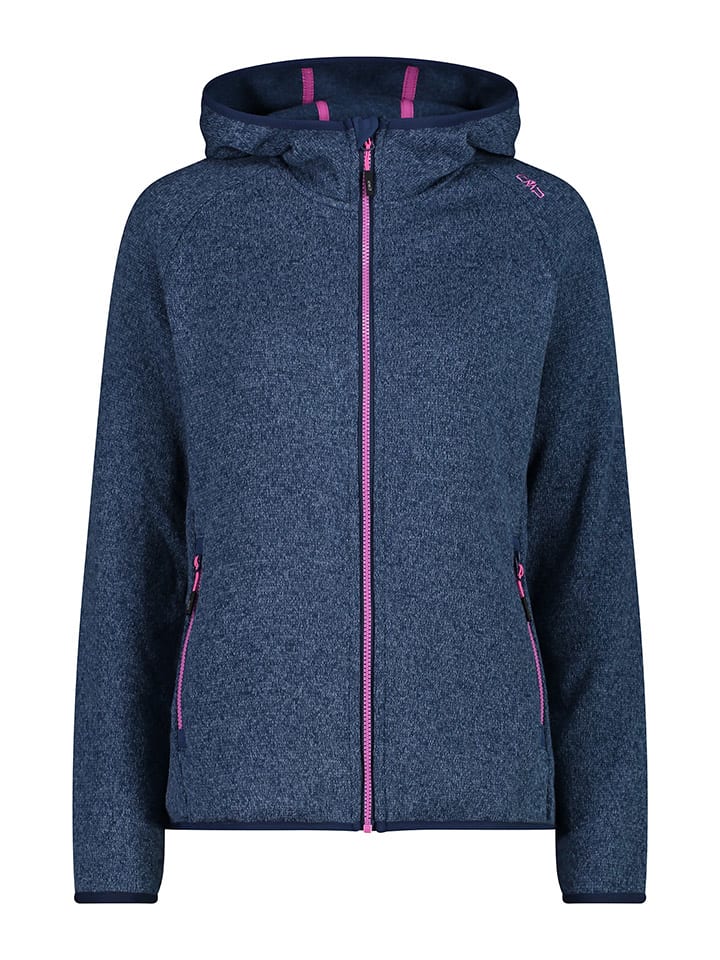 Fleece vest donkerblauw