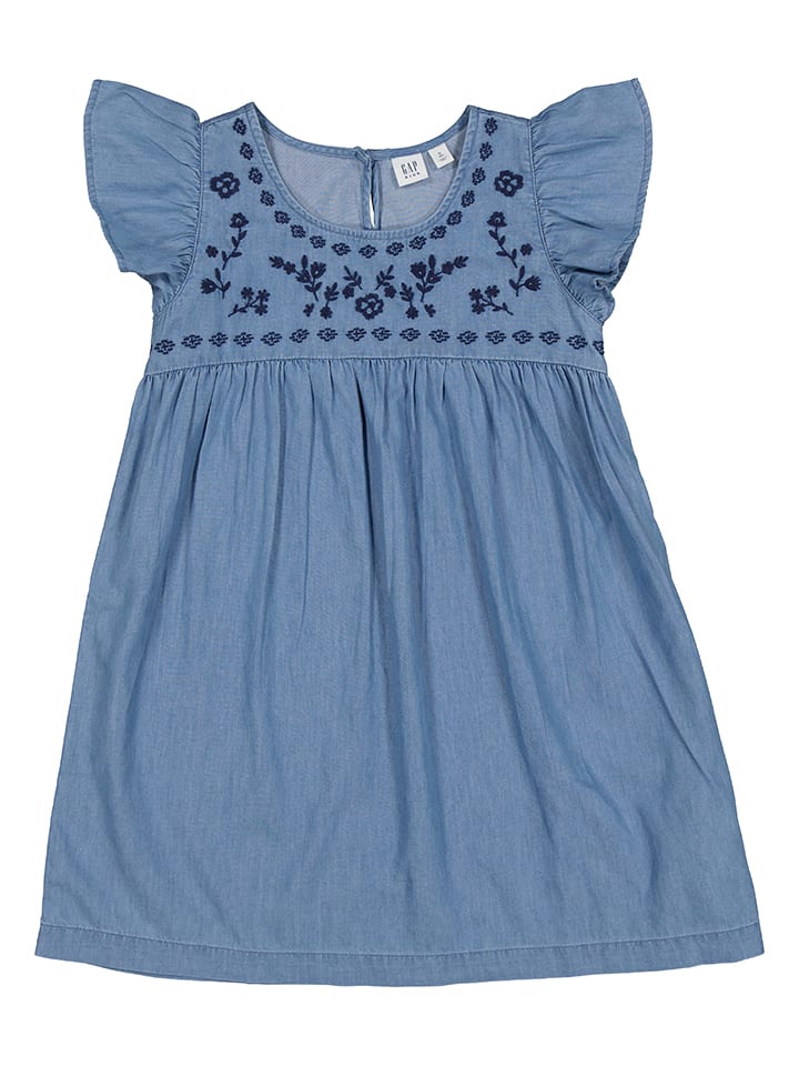 GAP Jurk blauw goedkoop kopen limango