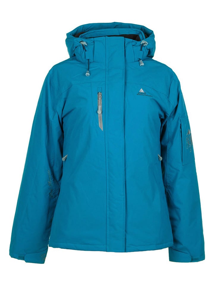 Parka "Adika" w kolorze morskim