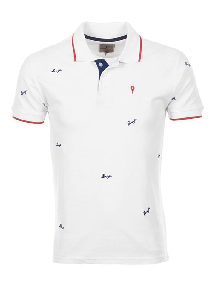 Poloshirt "Clamar" in Weiß