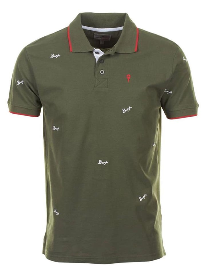 Koszulka polo "Clamar" w kolorze khaki
