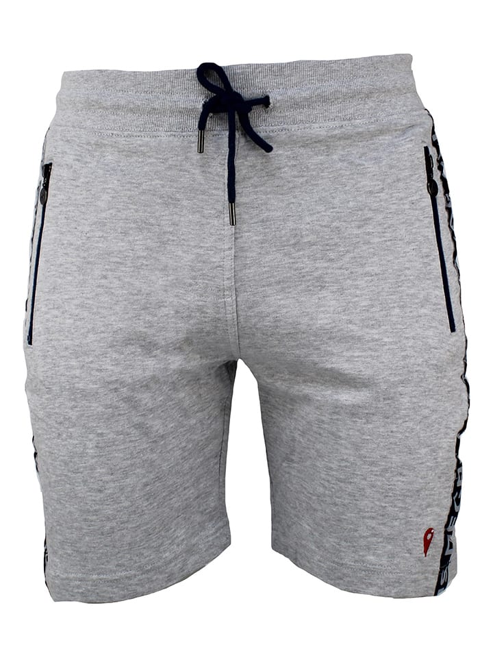 Sweatshorts "Clay" in Grau