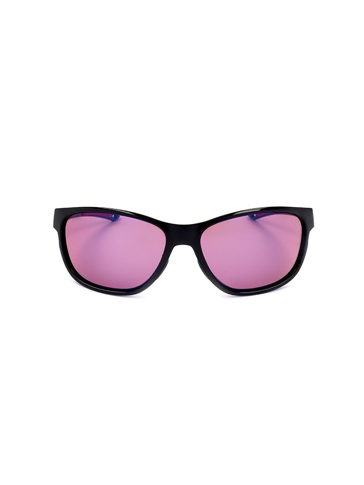 Unisex-Sonnenbrille in Schwarz/ Pink