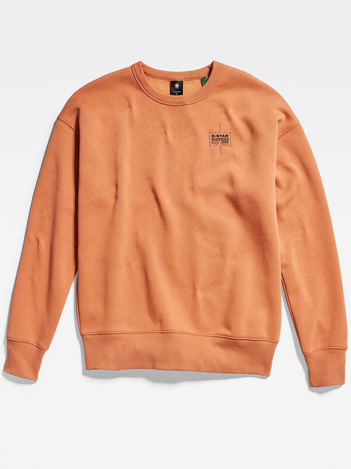 G-Star Sweatshirt in Orange günstig kaufen