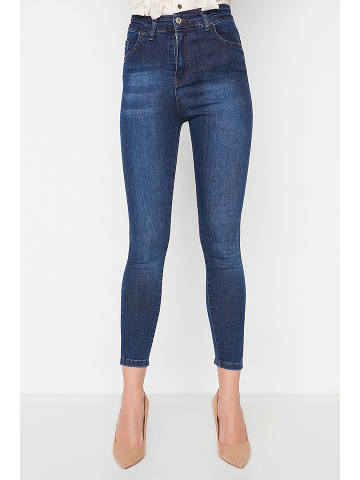 Jeans - Skinny fit - in Dunkelblau
