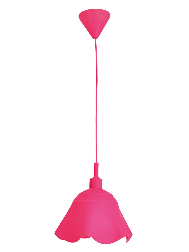 Hängeleuchte "Leya" in Pink - (H)125 x Ø 30 cm