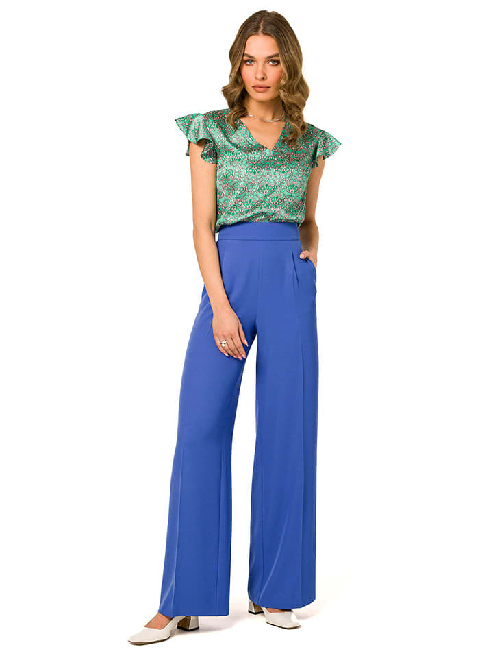 Hose in Blau