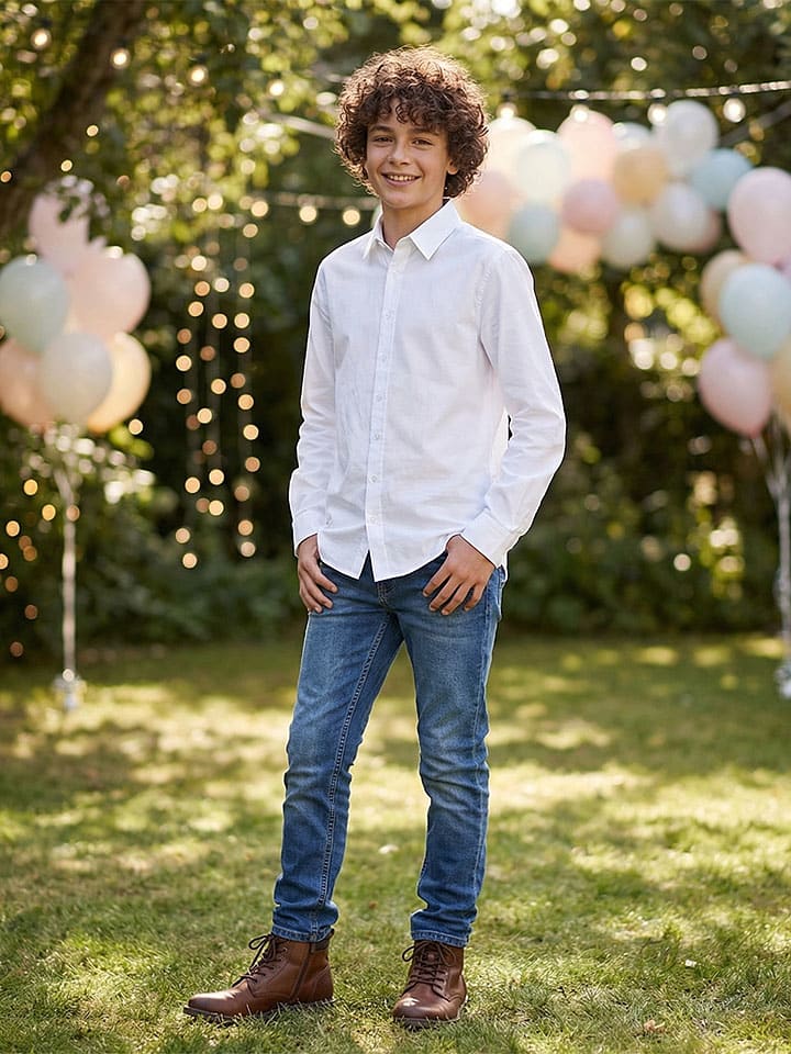 Hemd - Slim fit - in Weiß