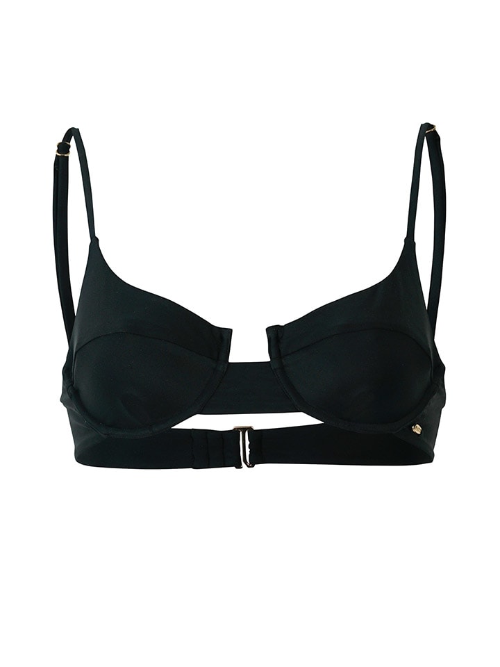 Biustonosz bikini w kolorze czarnym