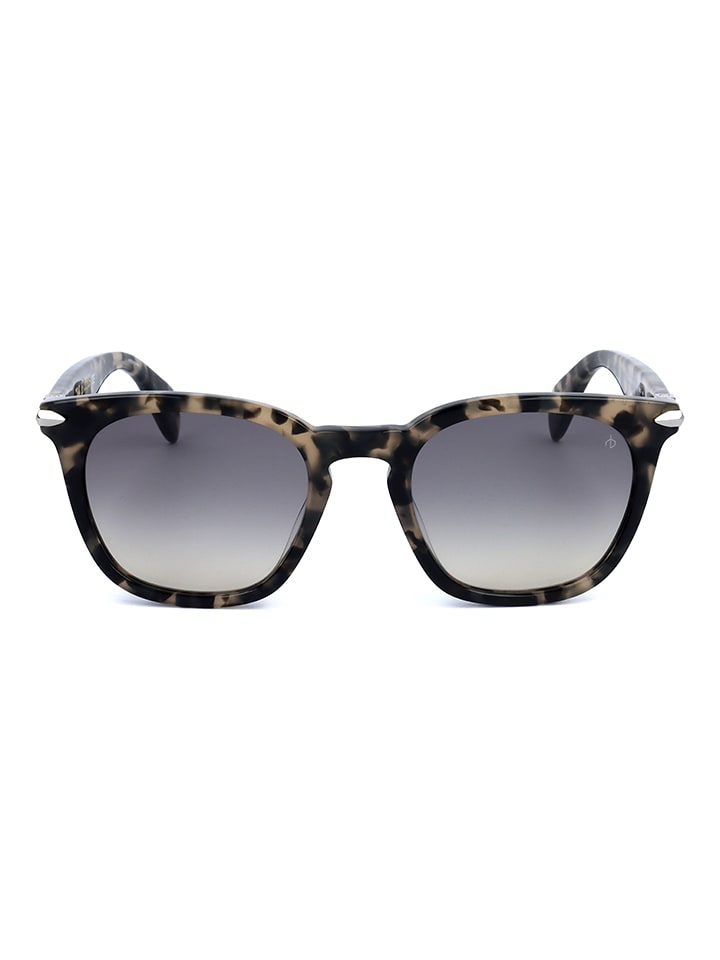 RAG & BONE Herren-Sonnenbrille in Schwarz-Khaki/ Grau günstig kaufen