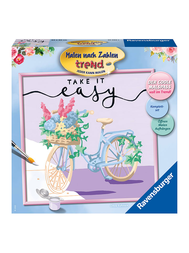Ravensburger Malen nach Zahlen-Set " Take it easy" - ab 12 Jahren