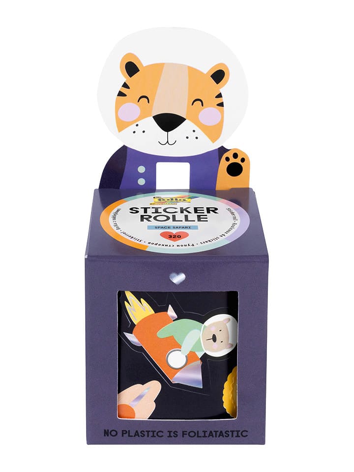Stickers "Space Safari" meerkleurig - 320 stuks