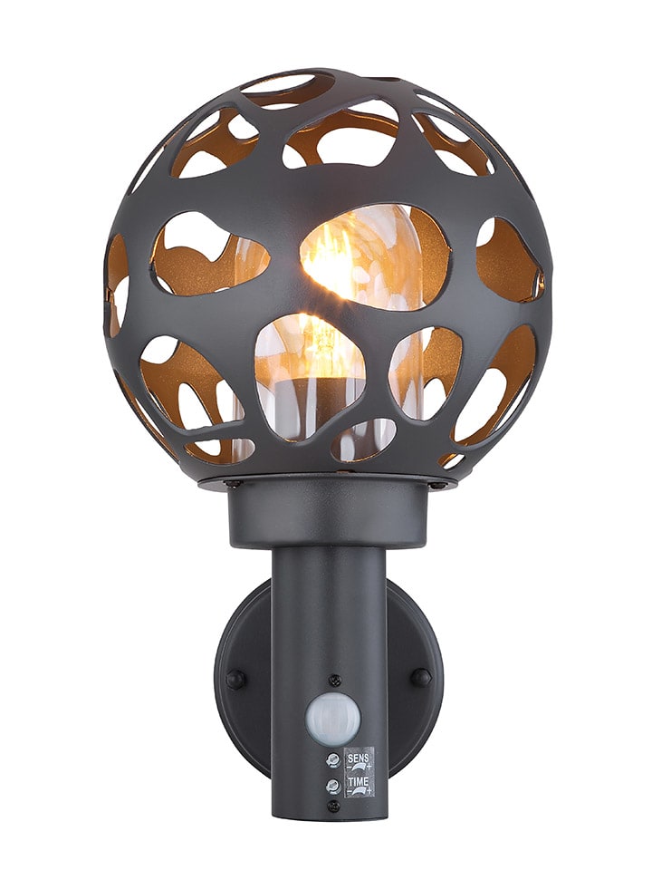 LED-Außenleuchte "Hilario" in Schwarz - (B)20 x (H)32 cm
