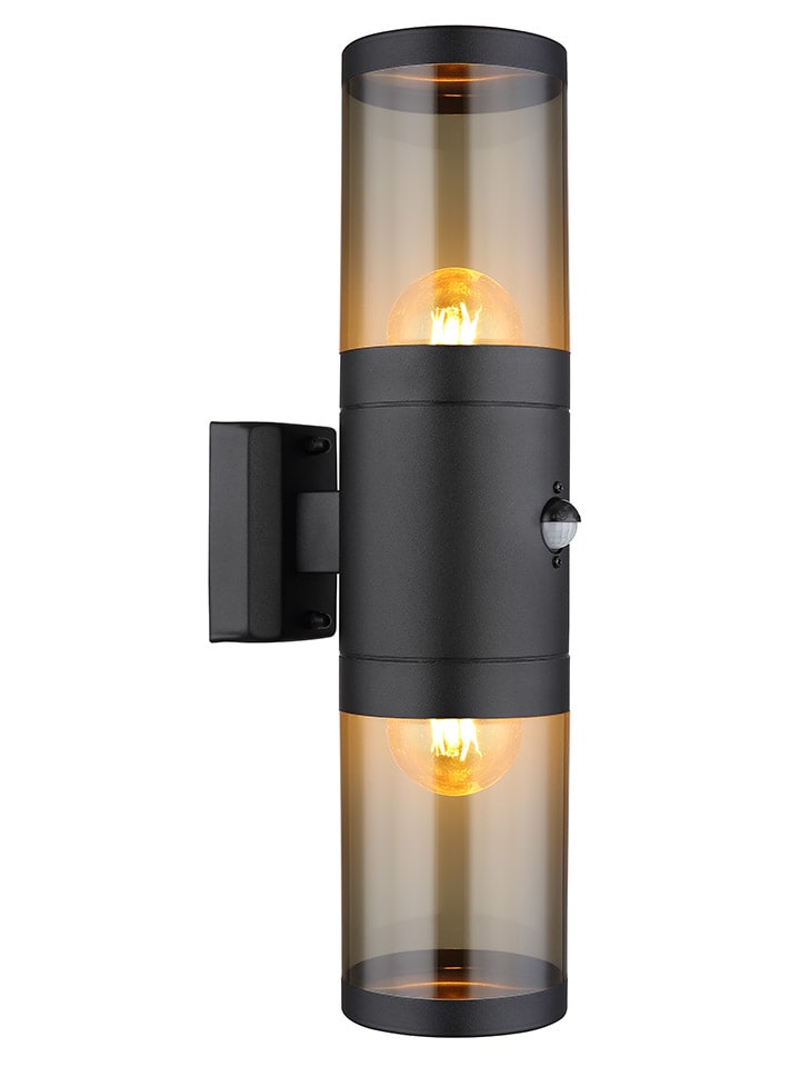 LED-Außenleuchte "Xeloo" in Schwarz - (B)10 x (H)42 cm