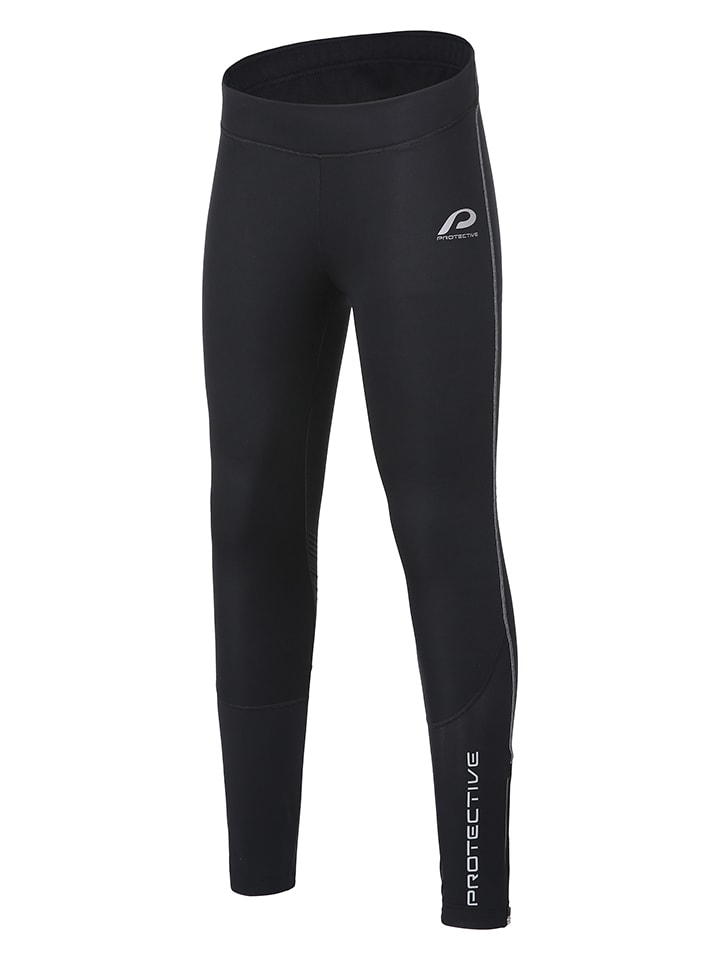Legginsy sportowe "Woodland" w kolorze czarnym