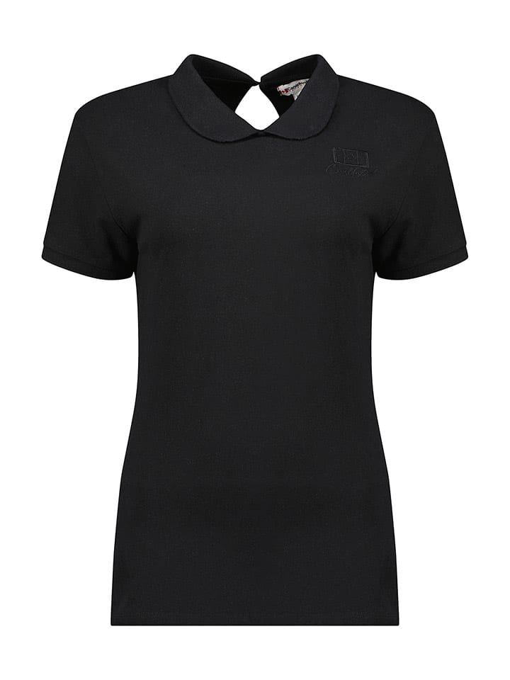 Poloshirt "Koctaileak" zwart