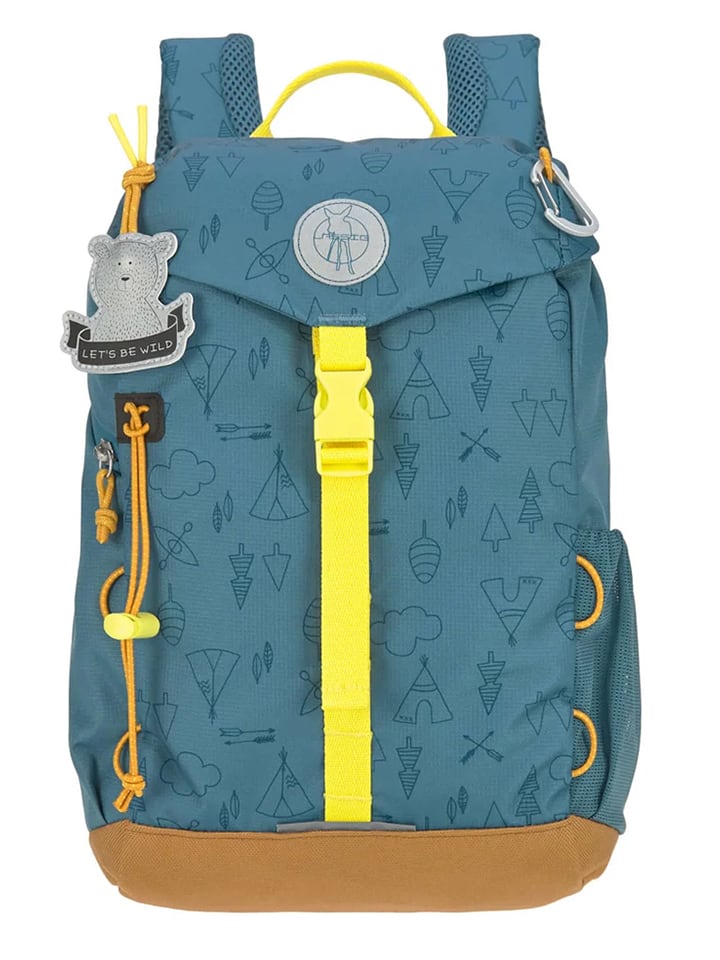 Rucksack "Adventure" in Blau - (B)22 x (H)32 x (T)12 cm