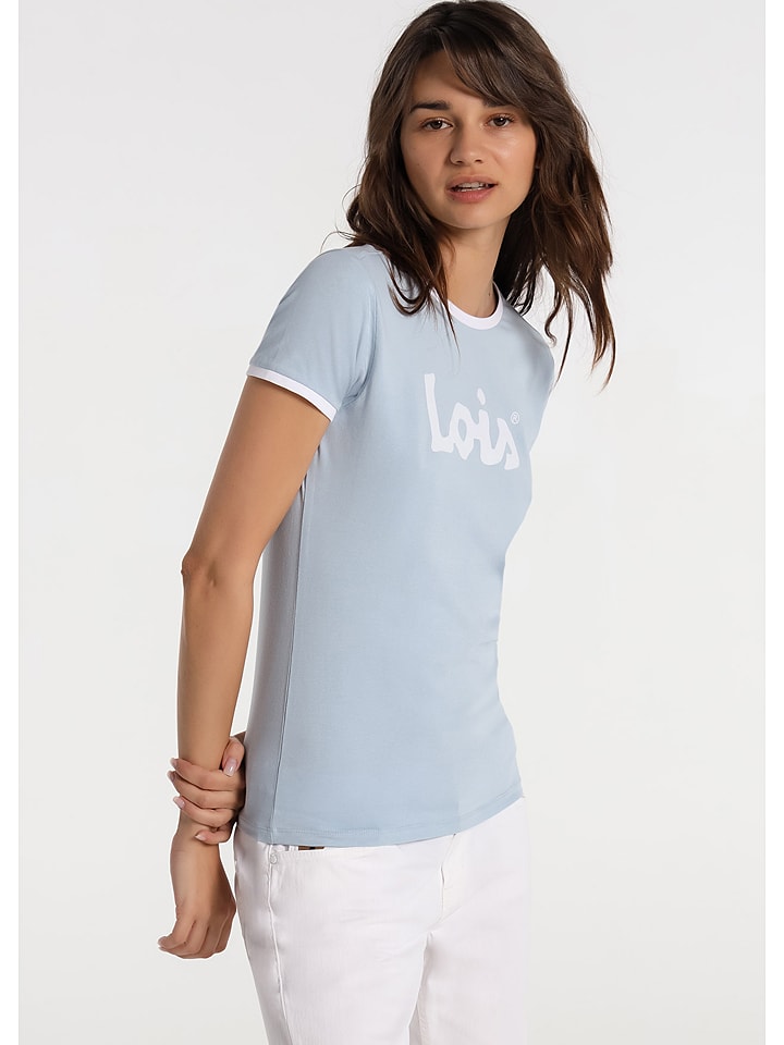 Lois Shirt lichtblauw goedkoop kopen limango