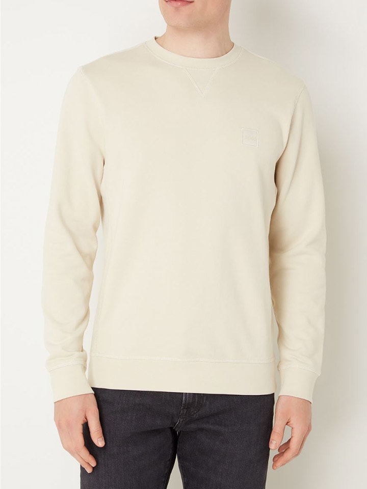 Sweter w kolorze kremowym