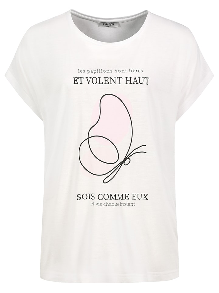 Sublevel Shirt in Weiß günstig kaufen