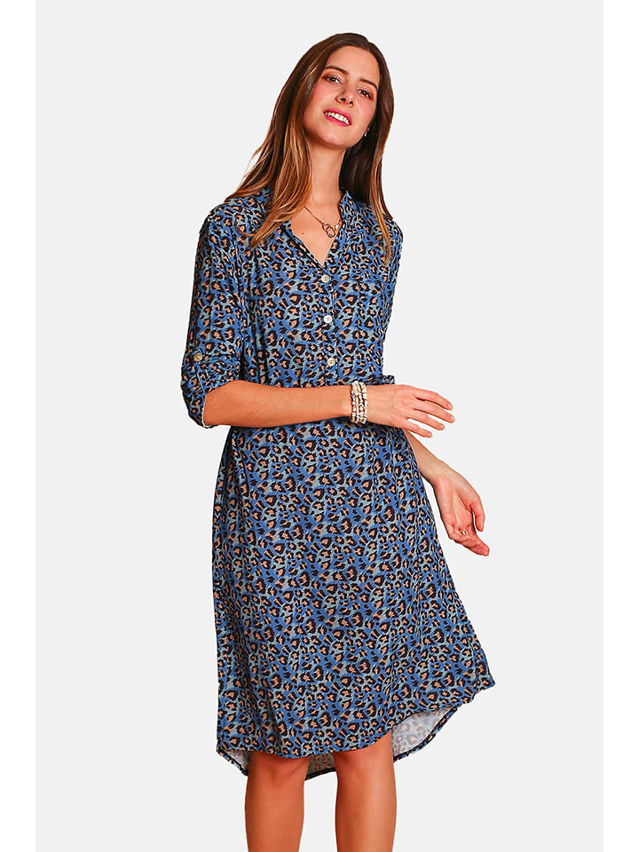 Kleid in Blau