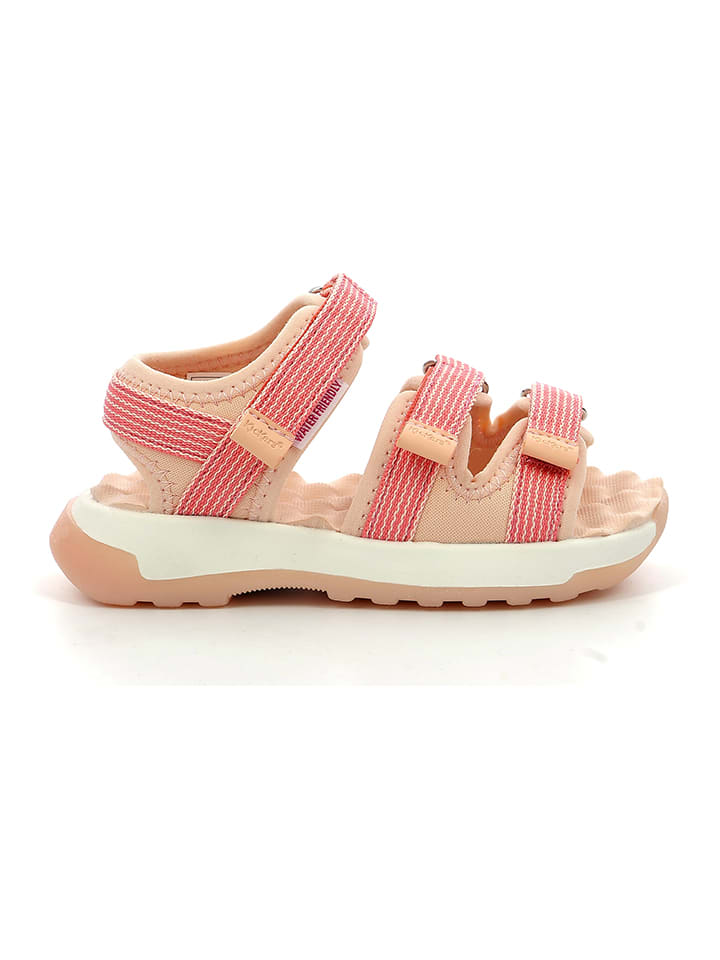 Kickers Sandalen Kikco lichtroze goedkoop kopen limango