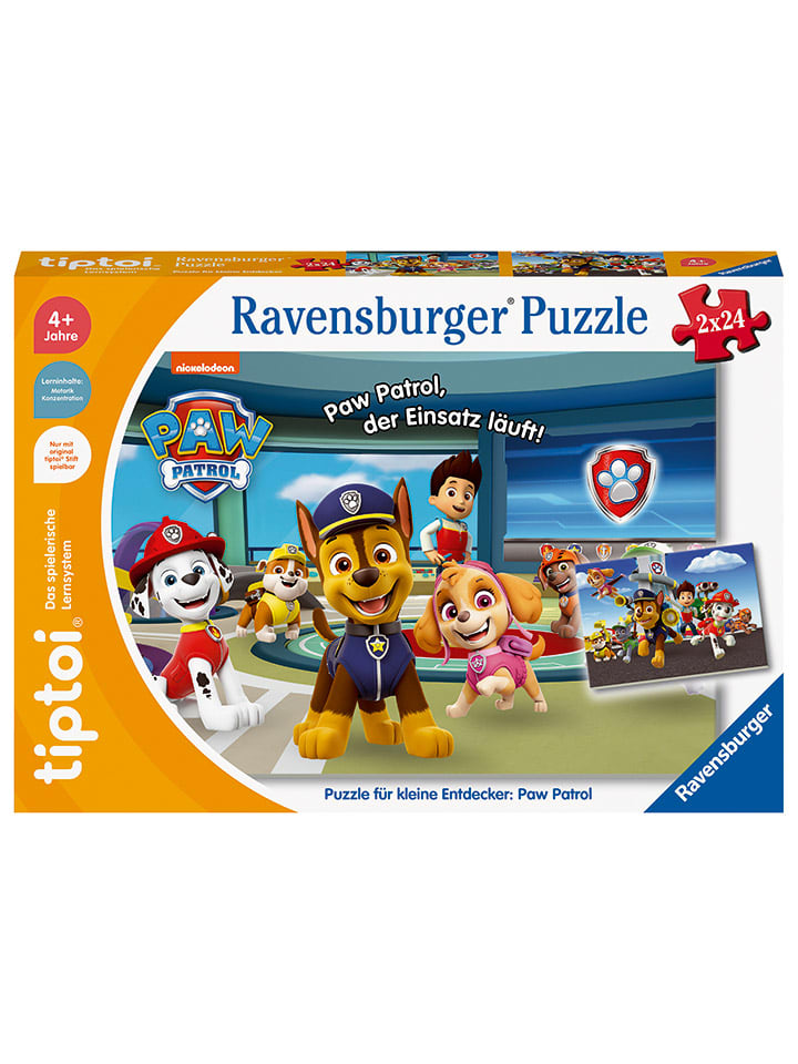 2x 24tlg. Puzzle "Paw Patrol" - ab 4 Jahren