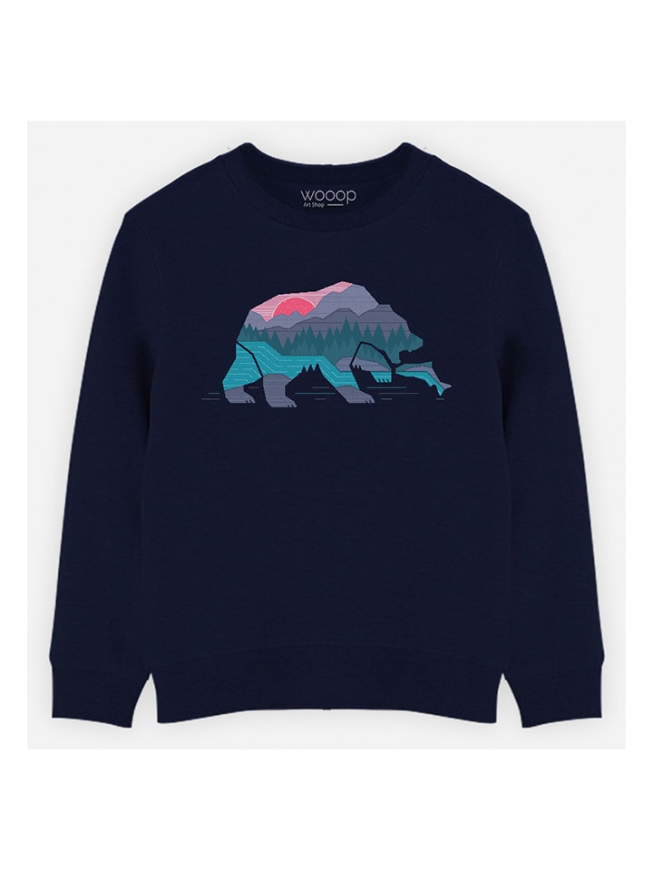 Bluza "Bear Country" w kolorze granatowym