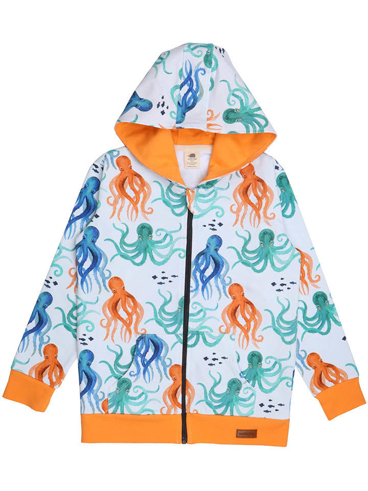 Walkiddy Sweatjacke in Hellblau/ Bunt günstig kaufen