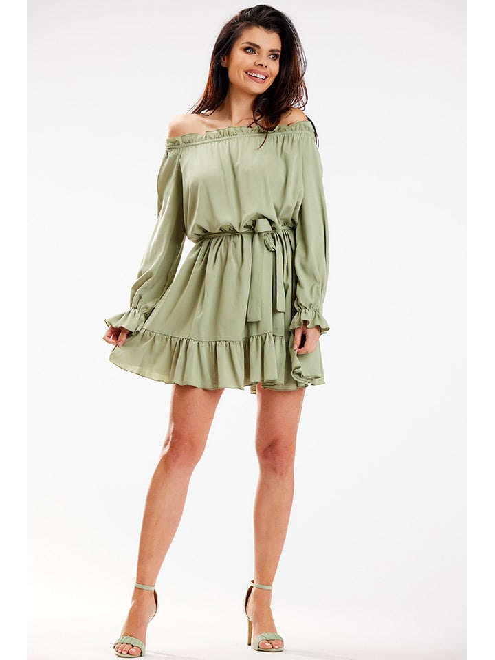 Kleid in Khaki