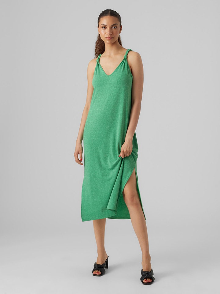Vero Moda Jurk Marijune groen goedkoop kopen limango