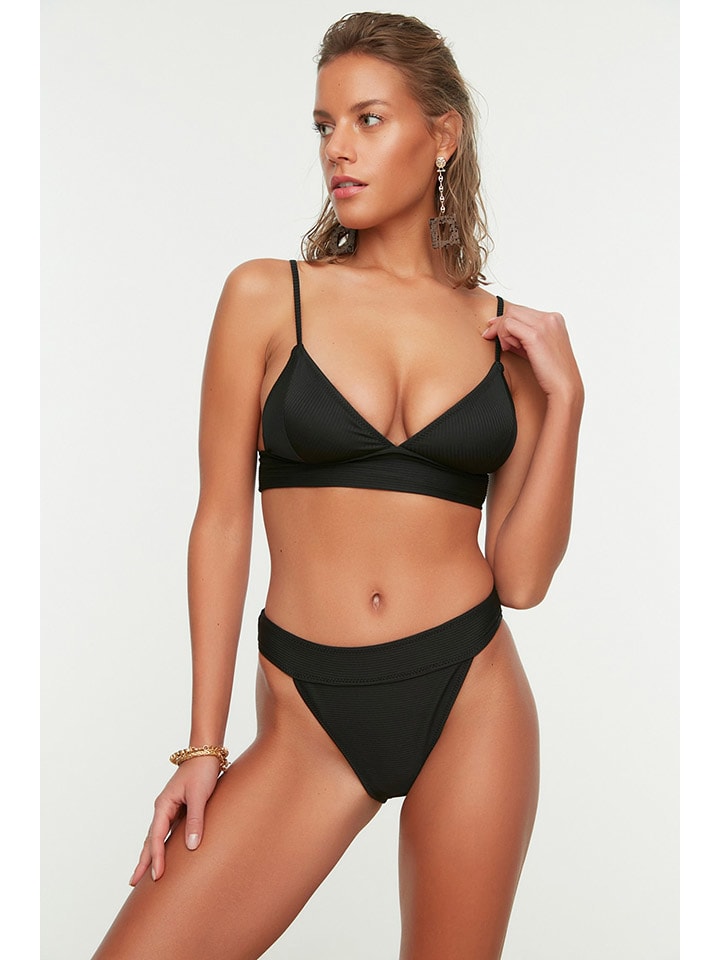 Figi bikini w kolorze czarnym