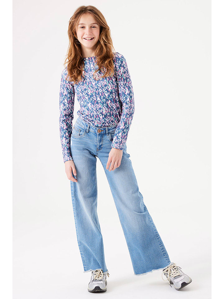 Longsleeve in Dunkelblau