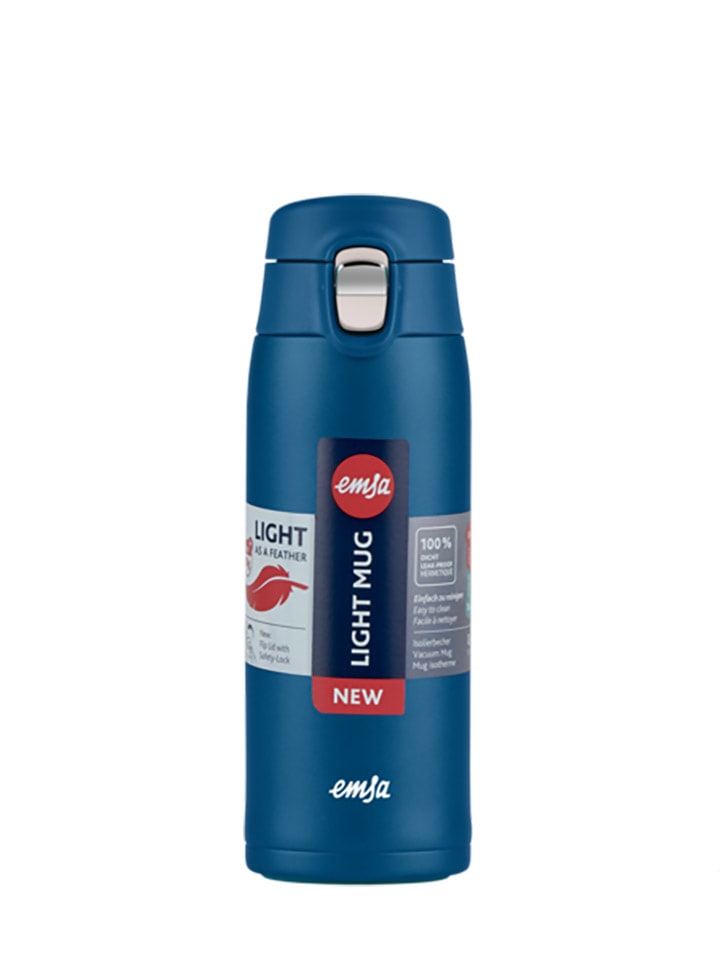 Drinkfles "Trave Mug Light" blauw - 400 ml