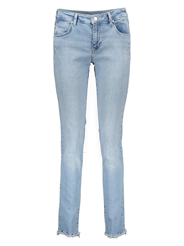 Spijkerbroek - slim skinny - blauw