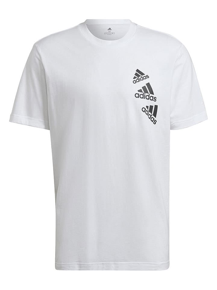 Adidas t shirt blanc 2025