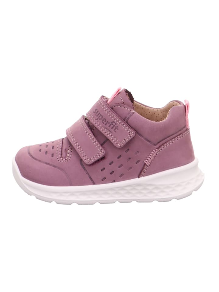 Leder-Lauflernschuhe "Breeze" in Lila