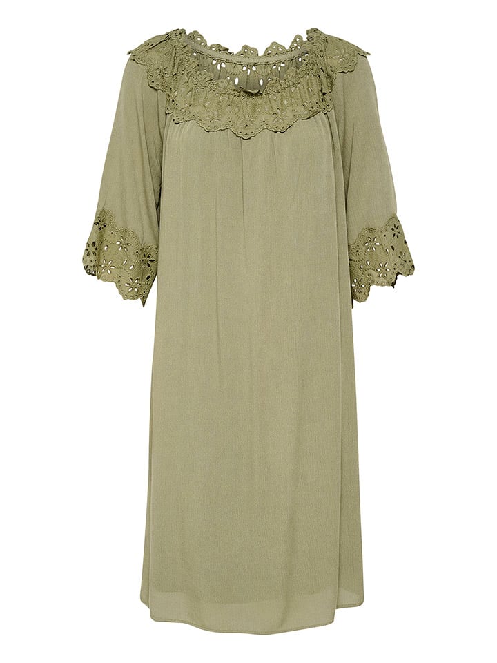 Kleid in Khaki