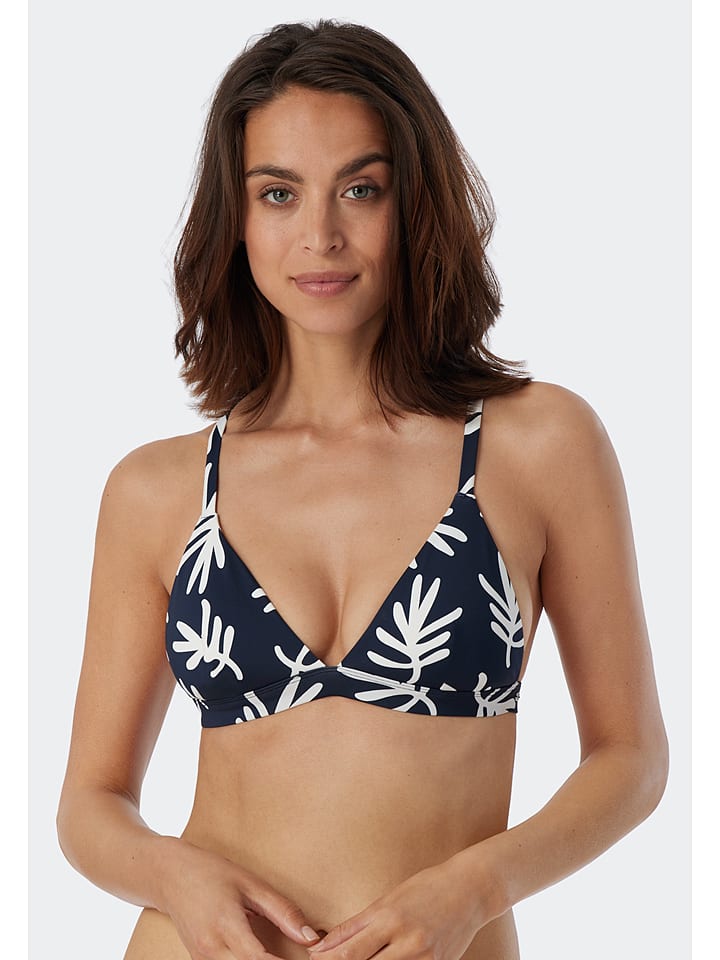 Bikini-Oberteil in Dunkelblau