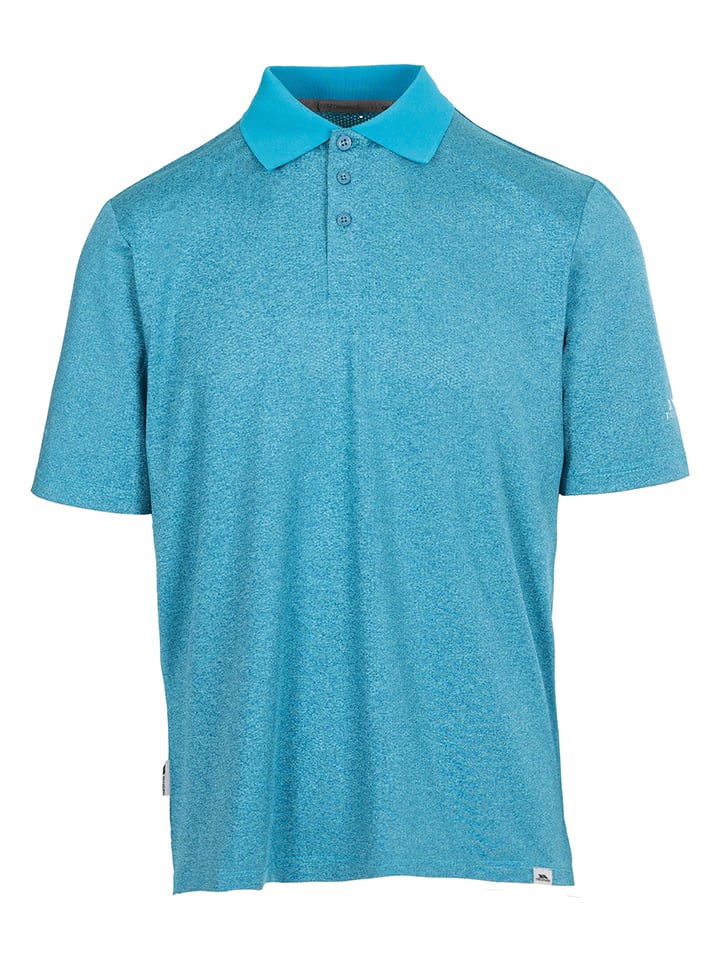 Funktionspoloshirt "Gedding" in Türkis