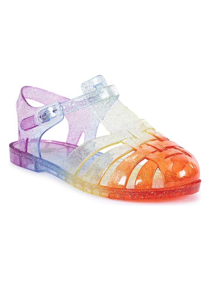 Halbsandalen "Jelly" in Bunt