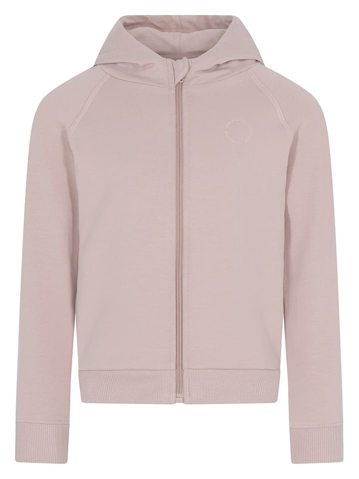 Sweatjacke in Beige