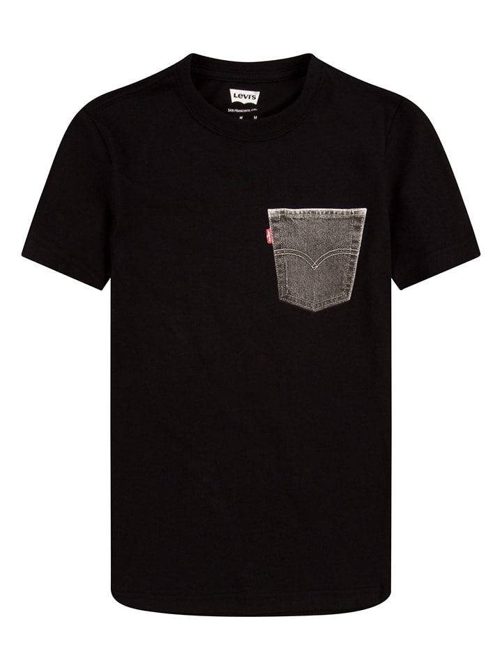Levi s Kids Shirt zwart goedkoop kopen limango