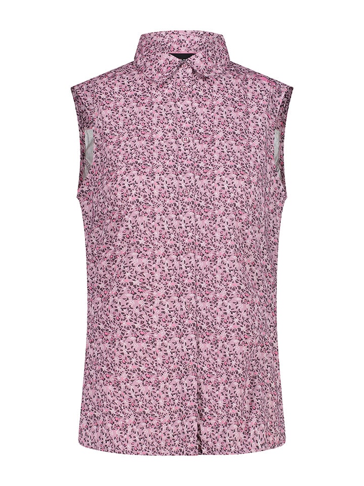 Functionele blouse lichtroze