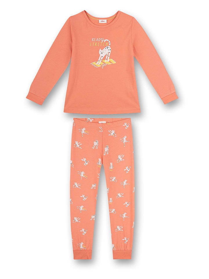 s.Oliver Pyjama limango günstig | kaufen in Apricot