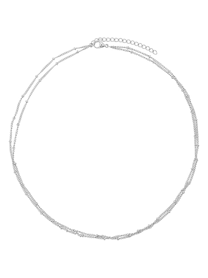 Halskette mit Schmuckelementen - (L)42 cm