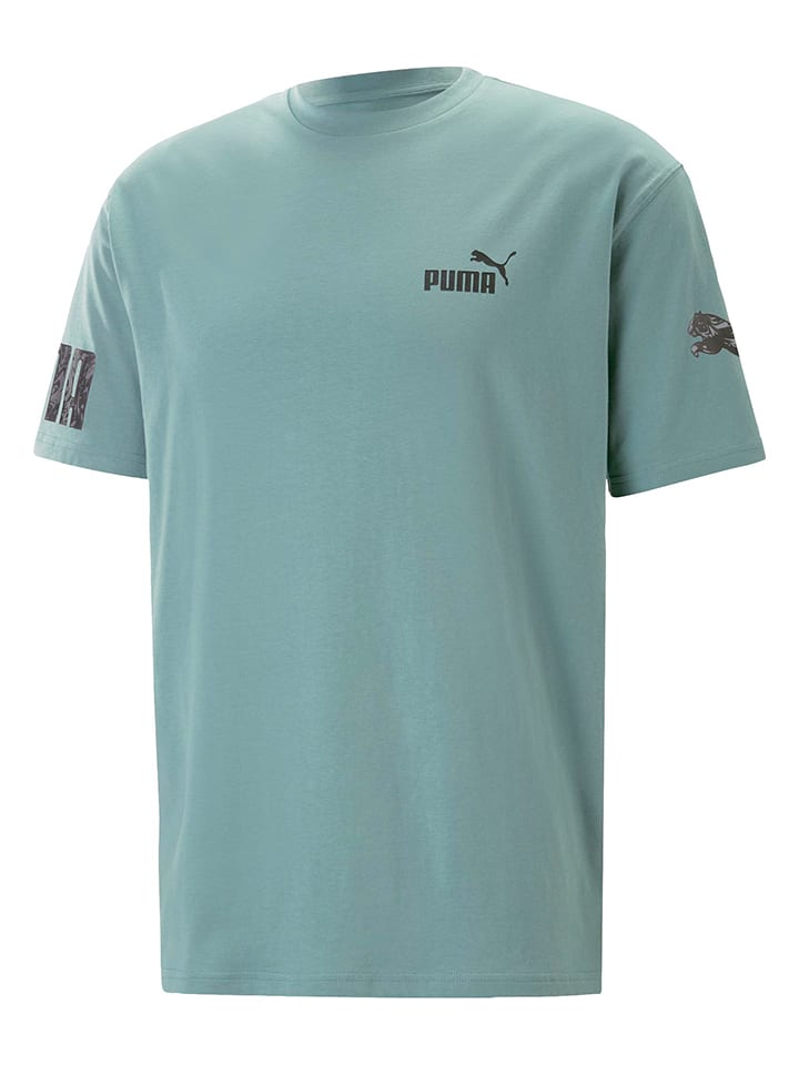 isolatie afstuderen tack Puma Shirt "Puma Power" mintgroen goedkoop kopen | limango